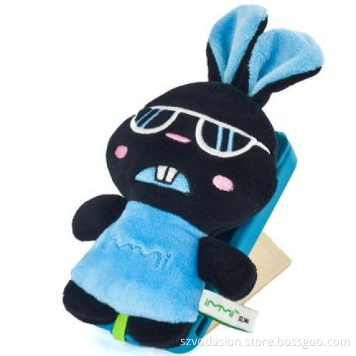 2014 New Hot Plush Rabbit Case for iPhone 5S/5 with Cute and Lovely Soft Silicone Protect